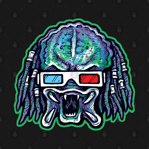 Predator 3D by BradAlbright