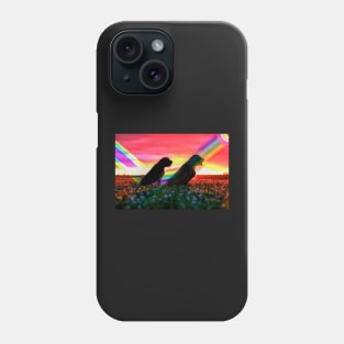 Rainbow Italian Spinoni Phone Case