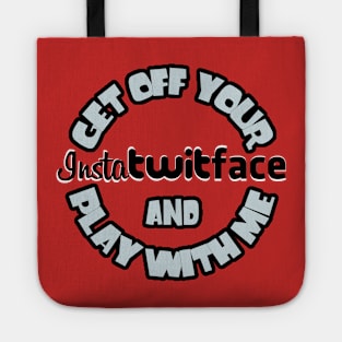 InstaTwitFace Tote