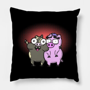 Cash Grab Pigs - Besties! Pillow