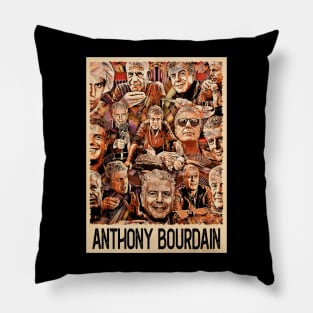 Cook For Boys Girls Bourdain Pillow