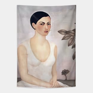 Portrait of Christina My Sister by Frida Kahlo Tapestry
