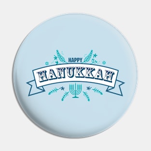 The first day of Hanukkah Pin