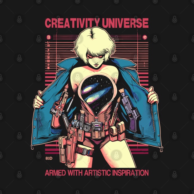 Creativity Universe, armed with artistic inspiration by Lima's