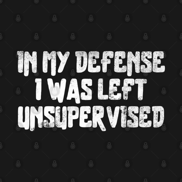 i-was-left-unsupervised by Funny sayings