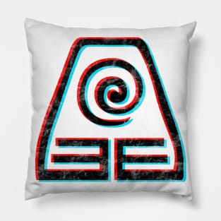 Avatar the Last Airbender Earth Kingdom Symbol 3D Pillow