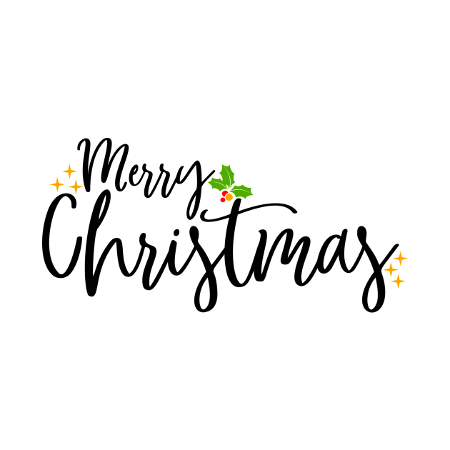 Merry Christmas by Coral Graphics