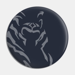 Ashoka Tano silhouette Pin