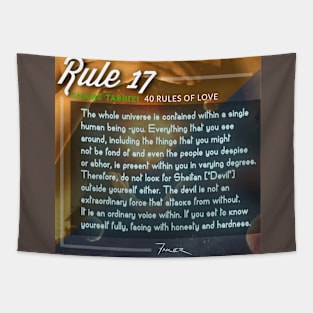 40 RULES OF LOVE - 17 Tapestry