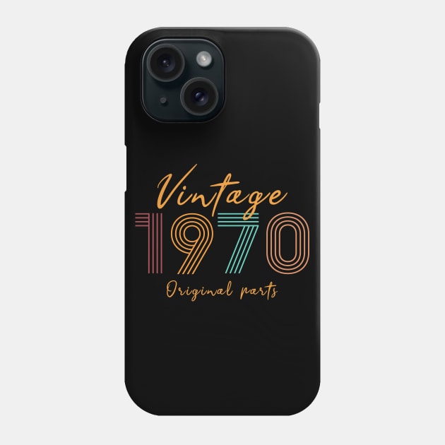 Vintage 1970 Shirt Phone Case by Scar