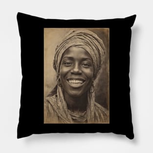 Beautiful Faces Pillow