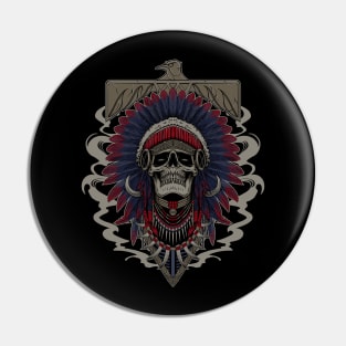 INDIAN APACHE NATIVE AMERICA Pin