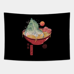 Ramen Landscape Tapestry