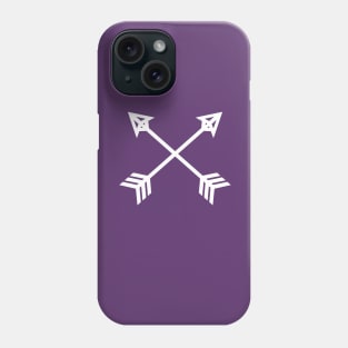 Ancient Purple Warrior Symbol Phone Case