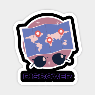 Travel Discover Magnet