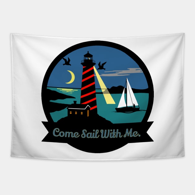 Come Sail With Me. Tapestry by SpecialTs