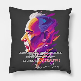 Shimon Peres Pillow