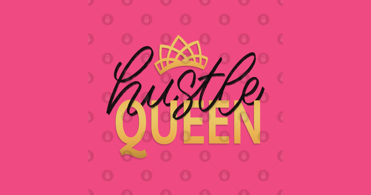 Hustle queen Queen Phone Case TeePublic
