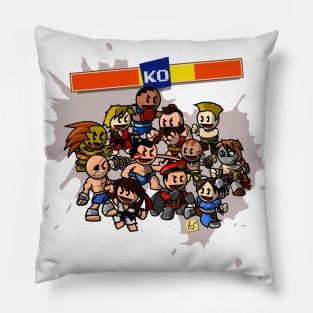 Fighting in the streets Pillow