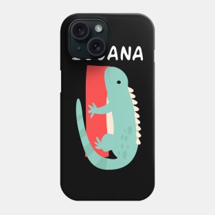 Iguana Alphabet Funny Phone Case