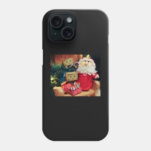 The Danbos Meet Santa Phone Case