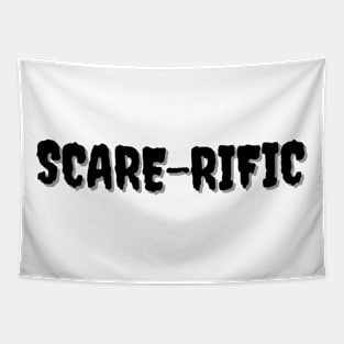 SCARE-RIFIC Halloween Puns Tapestry