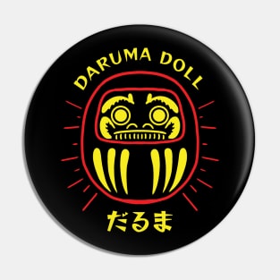 Daruma Doll Pin