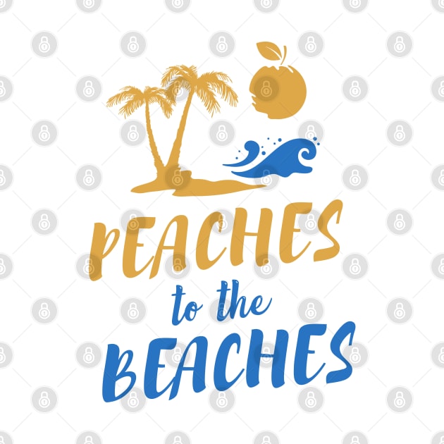 Peaches to the beaches. by Andreeastore  