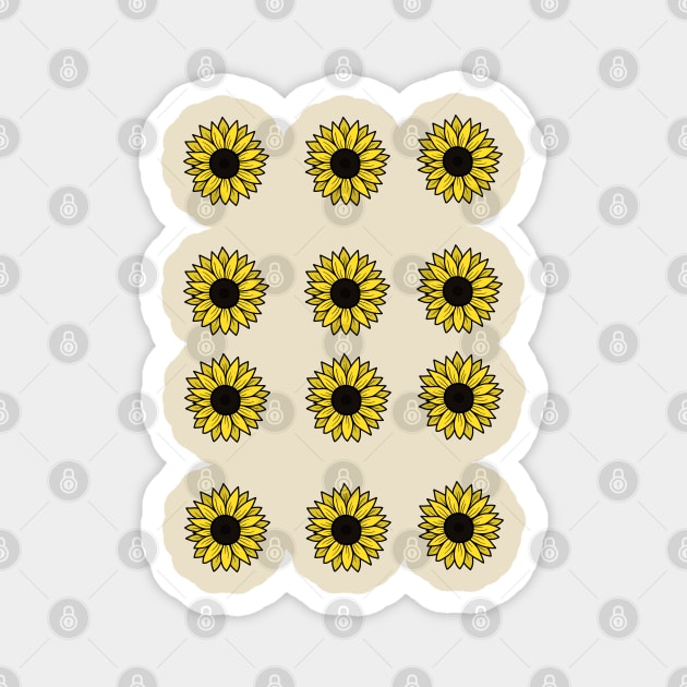 sunflowers Magnet by amenij