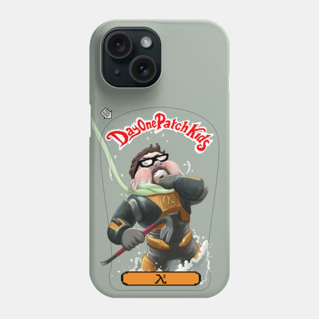 Day One Patch Kids 020 ( λ³ ) Phone Case by RottenTanuki