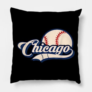 Baseball American Lover Chicago Baseball Pillow