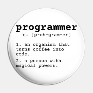 Programmer meaning Pin