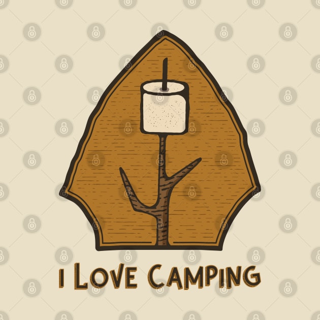 I Love Camping by happysquatch