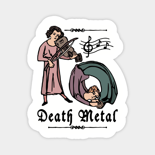 Death Metal Magnet by Toschter