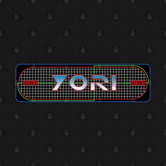 YORI - TRON Video Game Marquee by RetroZest