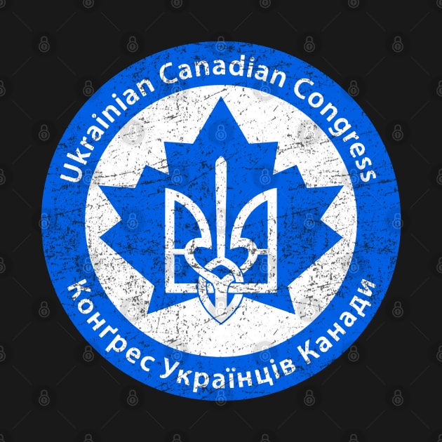 Vintage Logo Ukrainian Canadian Congress, Retro by Vladimir Zevenckih