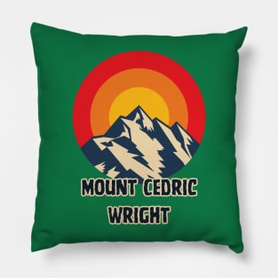 Mount Cedric Wright Pillow