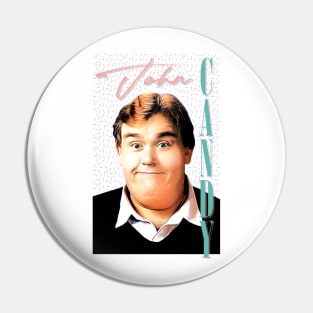 John Candy / 1980s Style Retro Fan Art Pin