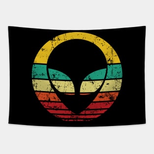 Alien sunset Tapestry