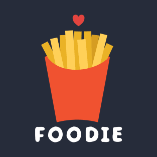 Whimsical and cute foodie fries T-Shirt