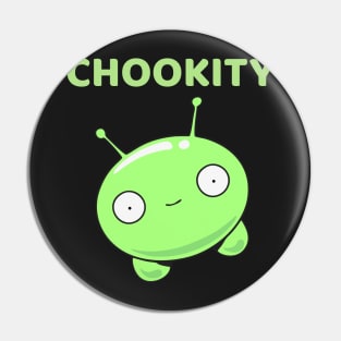 Final Space Mooncake Chookity Pok - Funny Pin