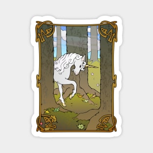 Forest Unicorn Magnet