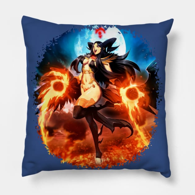 Red Horizon - Nehtali - Cleansing fire Pillow by JascoGames