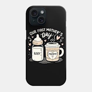 Celebrate Our First Mother's Day Together Coffee and Milk Phone Case