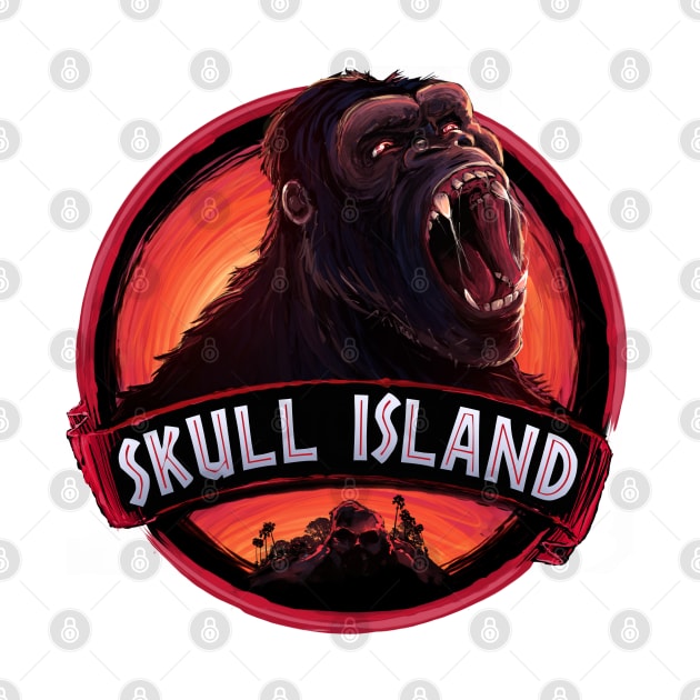 Skull Island by NihatGokcenArt