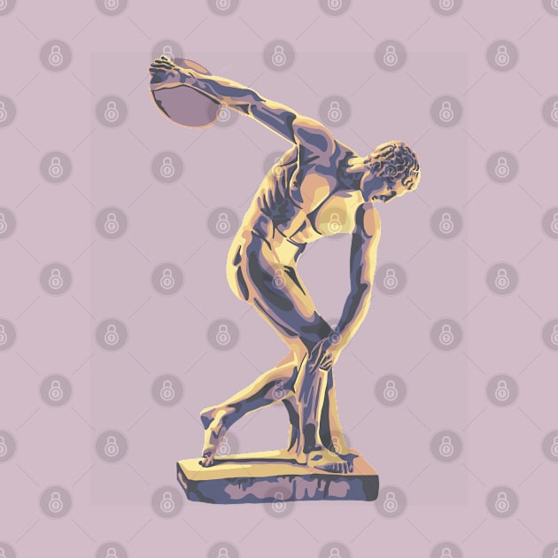 The Discus Thrower by Slightly Unhinged