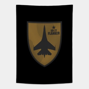 SU-27 Flanker Tapestry