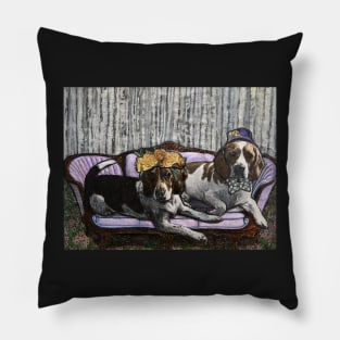 Fancy and Free Beagle Pals Pillow