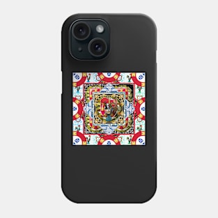 Portuguese folk art Phone Case