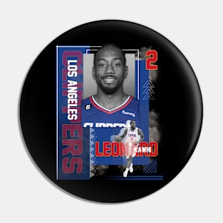 Los Angeles Clippers Kawhi Leonard 2 Pin